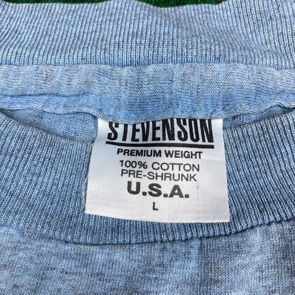 Vintage The Flintstones Wilma Shirt Mens L Blue 1993 Cartoon Promo 90s USA Tee - Picture 6 of 10